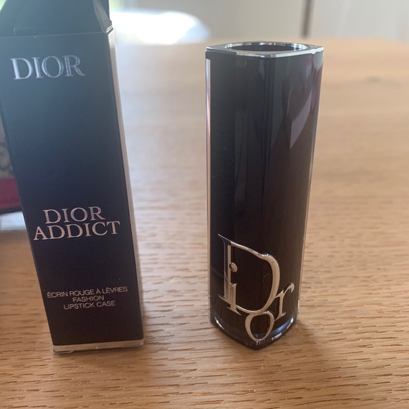 ♦️♦️Gorgeous Dior Black Silver Signature Addict lipstick case